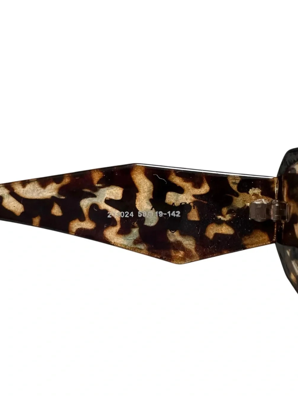 Designer Inspired Tortoise Sunglasses Rectangle Y2K Retro Brown Lens Trendie OS